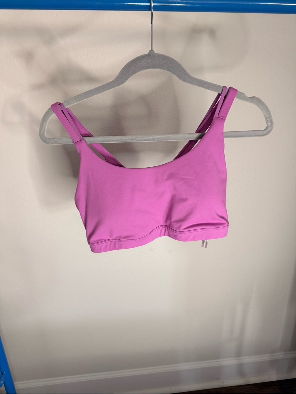 Fabletics Bright Pink Double-Strap Sports Bralette